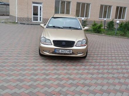 Желтый Джили МР, объемом двигателя 1.5 л и пробегом 142 тыс. км за 1650 $, фото 1 на Automoto.ua