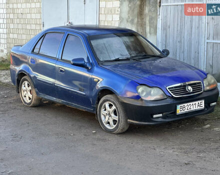 Синий Джили МР, объемом двигателя 1.5 л и пробегом 235 тыс. км за 499 $, фото 2 на Automoto.ua