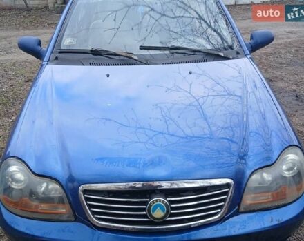 Синий Джили МР, объемом двигателя 1.5 л и пробегом 160 тыс. км за 1450 $, фото 1 на Automoto.ua