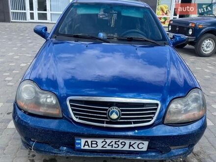 Синий Джили МР, объемом двигателя 1.48 л и пробегом 309 тыс. км за 1100 $, фото 1 на Automoto.ua