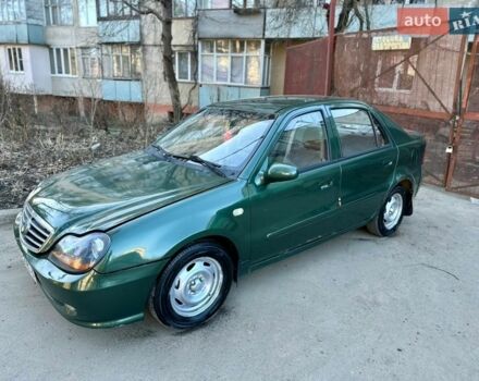 Зеленый Джили МР, объемом двигателя 1.5 л и пробегом 99 тыс. км за 1450 $, фото 1 на Automoto.ua