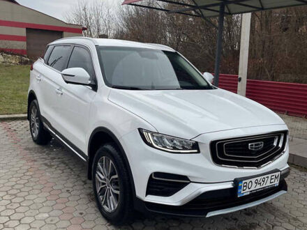 Джили Atlas Pro 2022 в Кременце на Automoto.ua Белый Джили Atlas Pro, объемом двигателя 1.48 л и пробегом 27 тыс. км за 18300 $, фото 1 на Automoto.ua