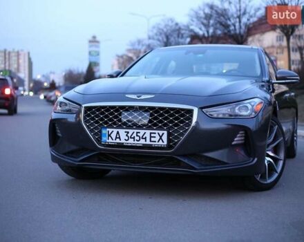 Серый Генезис G70, объемом двигателя 3.34 л и пробегом 64 тыс. км за 22300 $, фото 1 на Automoto.ua