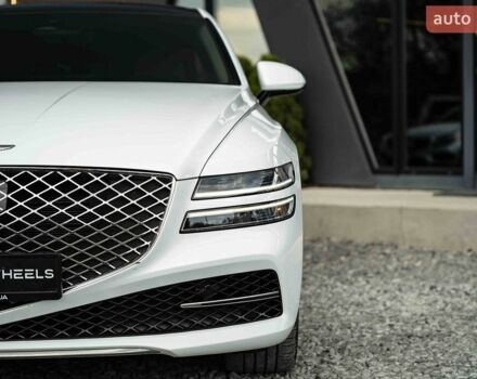 Белый Генезис G80, объемом двигателя 2.5 л и пробегом 61 тыс. км за 39500 $, фото 12 на Automoto.ua