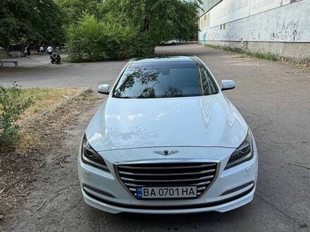 Белый Генезис G80, объемом двигателя 3.78 л и пробегом 97 тыс. км за 18300 $, фото 1 на Automoto.ua