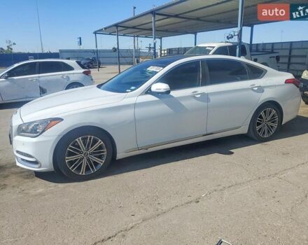 Белый Генезис G80, объемом двигателя 3.8 л и пробегом 153 тыс. км за 3500 $, фото 1 на Automoto.ua