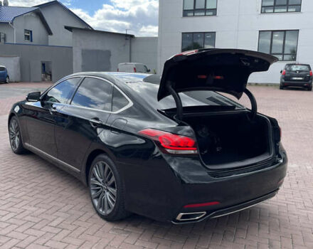 Черный Генезис G80, объемом двигателя 3.34 л и пробегом 289 тыс. км за 15900 $, фото 22 на Automoto.ua