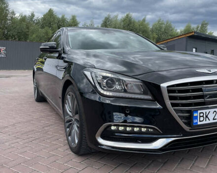 Черный Генезис G80, объемом двигателя 3.34 л и пробегом 289 тыс. км за 15900 $, фото 4 на Automoto.ua