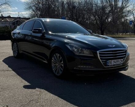 Чорний Генезис G80, об'ємом двигуна 3.34 л та пробігом 140 тис. км за 22900 $, фото 1 на Automoto.ua