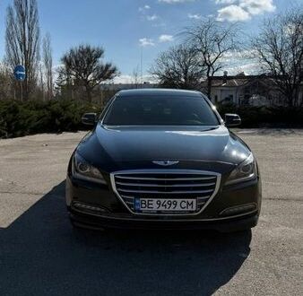 Черный Генезис G80, объемом двигателя 3.34 л и пробегом 140 тыс. км за 24500 $, фото 1 на Automoto.ua