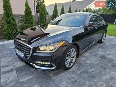 Чорний Генезис G80, об'ємом двигуна 3.78 л та пробігом 83 тис. км за 16500 $, фото 1 на Automoto.ua
