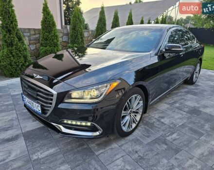 Чорний Генезис G80, об'ємом двигуна 3.78 л та пробігом 83 тис. км за 16500 $, фото 1 на Automoto.ua