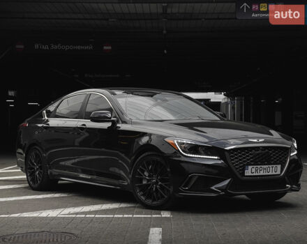 Чорний Генезис G80, об'ємом двигуна 3.34 л та пробігом 143 тис. км за 21990 $, фото 1 на Automoto.ua