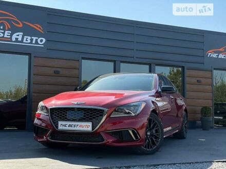 Генезис G80 2017 в Ровно на Automoto.ua Красный Генезис G80, объемом двигателя 3.3 л и пробегом 83 тыс. км за 29900 $, фото 1 на Automoto.ua