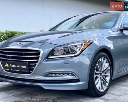 Серый Генезис G80, объемом двигателя 3.78 л и пробегом 70 тыс. км за 19500 $, фото 11 на Automoto.ua