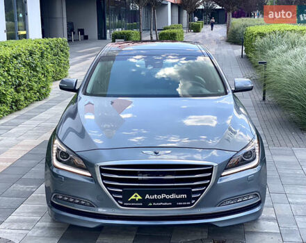 Серый Генезис G80, объемом двигателя 3.78 л и пробегом 70 тыс. км за 19500 $, фото 8 на Automoto.ua