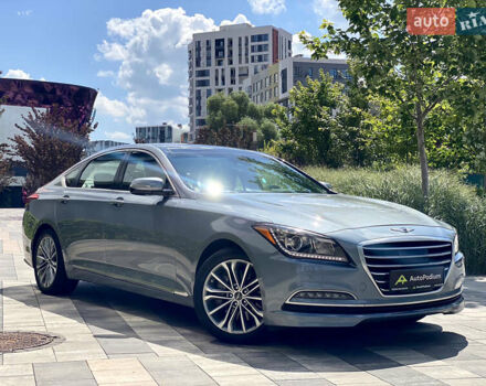 Серый Генезис G80, объемом двигателя 3.78 л и пробегом 70 тыс. км за 19500 $, фото 3 на Automoto.ua