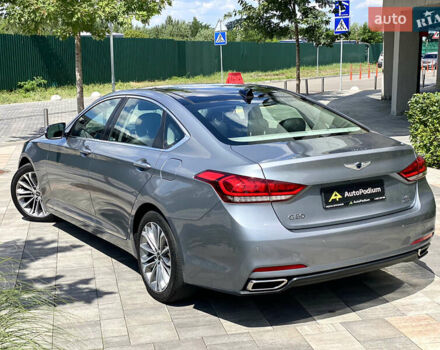 Серый Генезис G80, объемом двигателя 3.78 л и пробегом 70 тыс. км за 19500 $, фото 4 на Automoto.ua