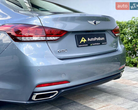 Серый Генезис G80, объемом двигателя 3.78 л и пробегом 70 тыс. км за 19500 $, фото 12 на Automoto.ua