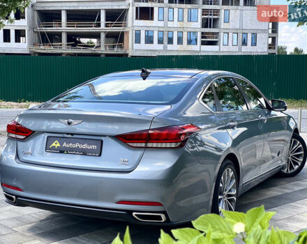 Серый Генезис G80, объемом двигателя 3.78 л и пробегом 70 тыс. км за 19500 $, фото 7 на Automoto.ua