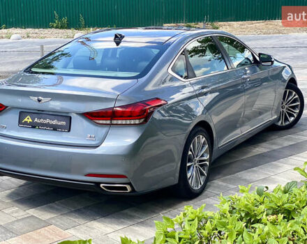 Серый Генезис G80, объемом двигателя 3.78 л и пробегом 70 тыс. км за 19500 $, фото 6 на Automoto.ua