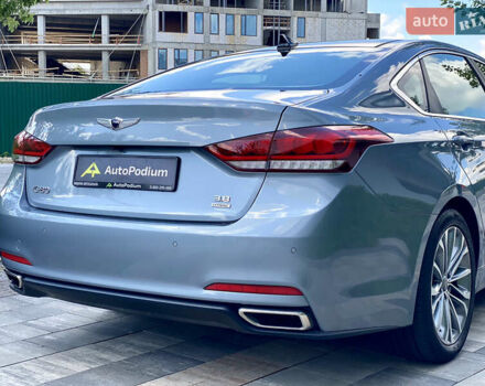 Серый Генезис G80, объемом двигателя 3.78 л и пробегом 70 тыс. км за 19500 $, фото 13 на Automoto.ua