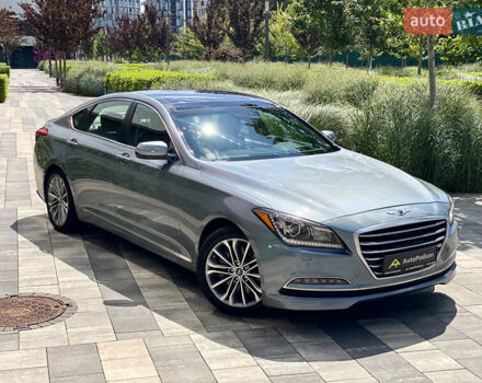 Серый Генезис G80, объемом двигателя 3.78 л и пробегом 70 тыс. км за 19500 $, фото 2 на Automoto.ua