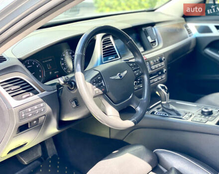 Серый Генезис G80, объемом двигателя 3.78 л и пробегом 70 тыс. км за 19500 $, фото 18 на Automoto.ua