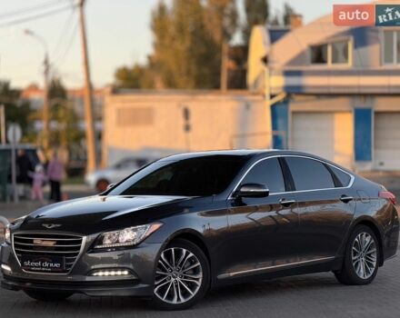 Серый Генезис G80, объемом двигателя 3.78 л и пробегом 132 тыс. км за 18499 $, фото 1 на Automoto.ua