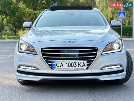 Серый Генезис G80, объемом двигателя 3.78 л и пробегом 89 тыс. км за 23500 $, фото 1 на Automoto.ua