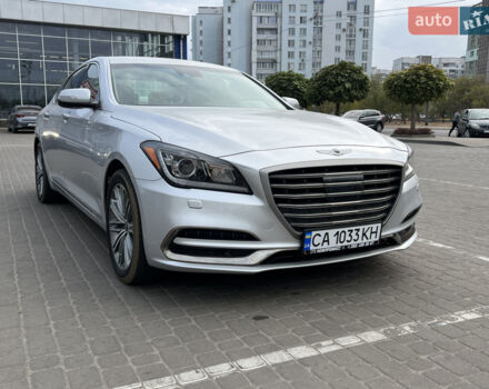Серый Генезис G80, объемом двигателя 3.78 л и пробегом 59 тыс. км за 27500 $, фото 1 на Automoto.ua