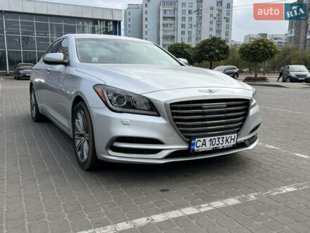 Серый Генезис G80, объемом двигателя 3.78 л и пробегом 59 тыс. км за 27500 $, фото 1 на Automoto.ua