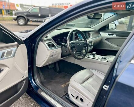 Синий Генезис G80, объемом двигателя 5 л и пробегом 84 тыс. км за 27500 $, фото 14 на Automoto.ua