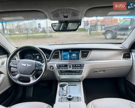 Синий Генезис G80, объемом двигателя 5 л и пробегом 84 тыс. км за 27500 $, фото 19 на Automoto.ua