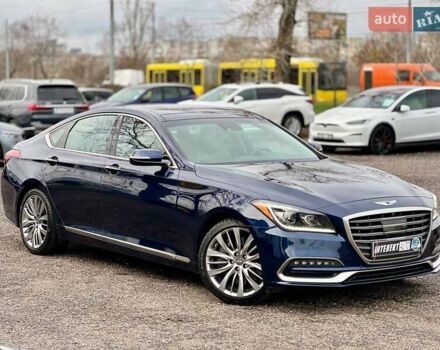 Синий Генезис G80, объемом двигателя 5 л и пробегом 84 тыс. км за 27500 $, фото 7 на Automoto.ua