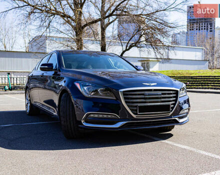Синий Генезис G80, объемом двигателя 5.04 л и пробегом 82 тыс. км за 26000 $, фото 13 на Automoto.ua
