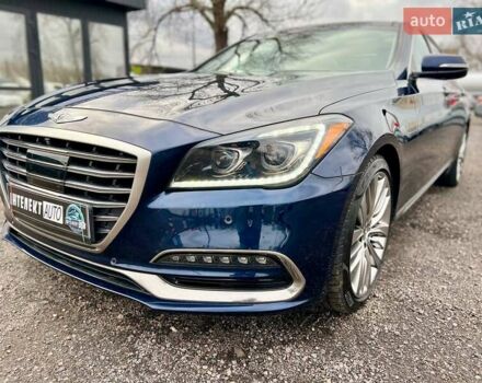 Синий Генезис G80, объемом двигателя 5 л и пробегом 84 тыс. км за 27500 $, фото 47 на Automoto.ua