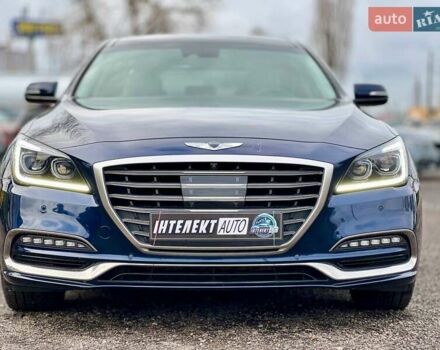 Синий Генезис G80, объемом двигателя 5 л и пробегом 84 тыс. км за 27500 $, фото 9 на Automoto.ua