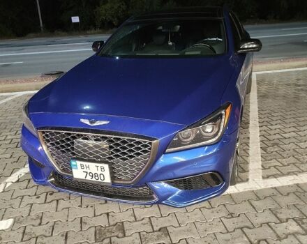 Синий Генезис G80, объемом двигателя 3.34 л и пробегом 97 тыс. км за 19000 $, фото 1 на Automoto.ua