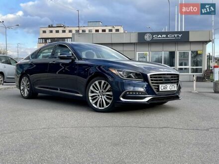 Генезис G80 2018 в Киеве на Automoto.ua Синий Генезис G80, объемом двигателя 5 л и пробегом 81 тыс. км за 27500 $, фото 1 на Automoto.ua