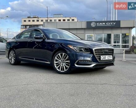 Синій Генезис G80, об'ємом двигуна 5 л та пробігом 81 тис. км за 27500 $, фото 1 на Automoto.ua