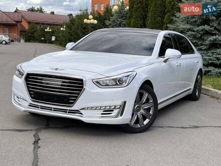 Генезис G90 2016 в Киеве на Automoto.ua Белый Генезис G90, объемом двигателя 5 л и пробегом 177 тыс. км за 34999 $, фото 1 на Automoto.ua
