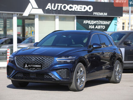 Синий Генезис GV70, объемом двигателя 2.5 л и пробегом 42 тыс. км за 49900 $, фото 1 на Automoto.ua
