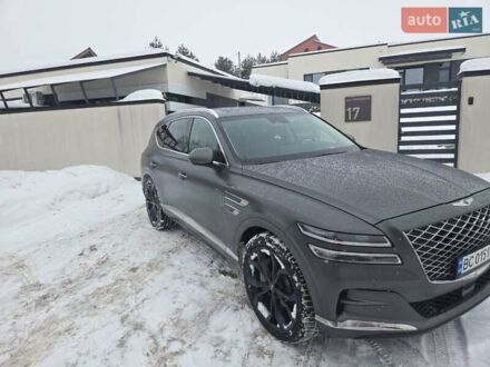 Серый Генезис GV80, объемом двигателя 3.47 л и пробегом 35 тыс. км за 72000 $, фото 1 на Automoto.ua