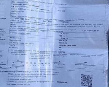 Чорний Геон Інша, об'ємом двигуна 0.3 л та пробігом 0 тис. км за 1600 $, фото 4 на Automoto.ua