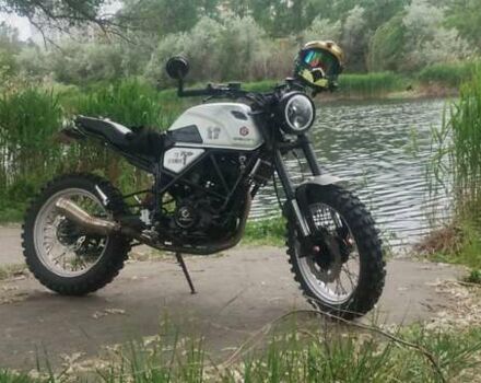 Геон Scrambler 2018 в Криничках на Automoto.ua Белый Геон Scrambler, объемом двигателя 0.25 л и пробегом 36 тыс. км за 1100 $, фото 11 на Automoto.ua