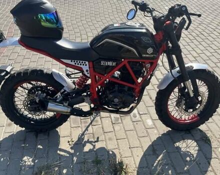 Черный Геон Scrambler, объемом двигателя 0.22 л и пробегом 10 тыс. км за 1600 $, фото 5 на Automoto.ua
