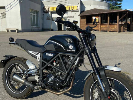 Геон Scrambler 2023 в Запорожье на Automoto.ua Черный Геон Scrambler, объемом двигателя 0.22 л и пробегом 1 тыс. км за 1850 $, фото 1 на Automoto.ua
