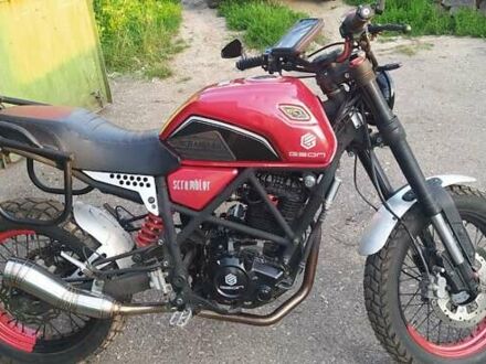 Геон Scrambler 2020 в Путивле на Automoto.ua Красный Геон Scrambler, объемом двигателя 0 л и пробегом 1 тыс. км за 1550 $, фото 1 на Automoto.ua