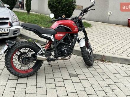 Геон Scrambler 2021 в Львове на Automoto.ua Красный Геон Scrambler, объемом двигателя 0.22 л и пробегом 1 тыс. км за 1500 $, фото 1 на Automoto.ua